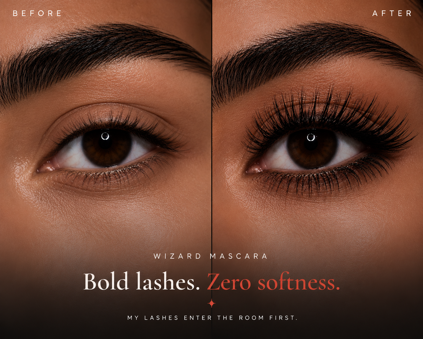 Faryda WIZARD Mascara tube – sleek product packaging