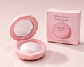 Baked Pearl Highlighter by Faryda Beauty – luminous pearl powder compact